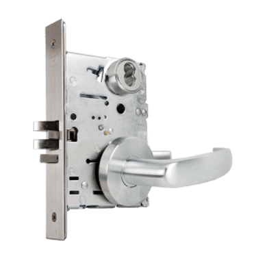 Falcon MA581B QG Storeroom Mortise Lock, Accepts Small Format IC Core