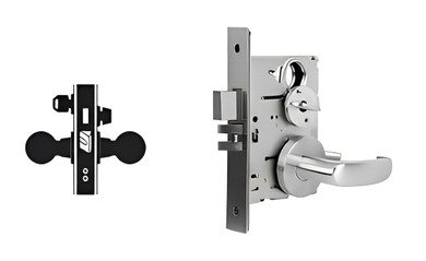 Falcon MA621L QG Apartment Corridor Mortise Lock, Less conventional cylinder