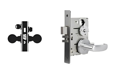 Falcon MA641L QG Dormitory Mortise Lock, Less conventional cylinder