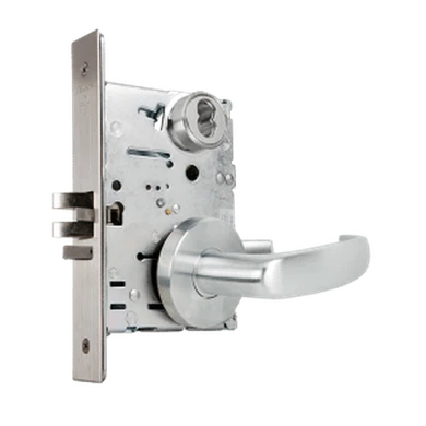 Falcon MA881B QG Storeroom-Fail Secure Mortise Lock, Accepts Small Format IC Core