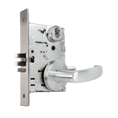 Falcon MA561B QG 626 Classroom Mortise Lock, Accepts Small Format IC Core, Satin Chrome Finish