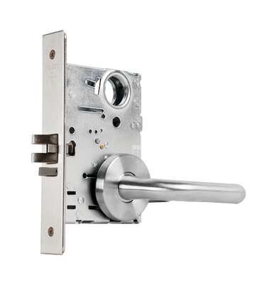Falcon MA381L SG Apartment Exit Mortise Lock, Less conventional cylinder