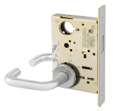 Sargent LC-8229 LNJ Dummy Trim Deadlock Mortise Lock, Conventional Less Cylinder