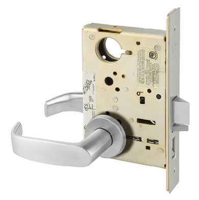 Sargent LC-8255 LNL Office or Entry Mortise Lock, Conventional Less Cylinder