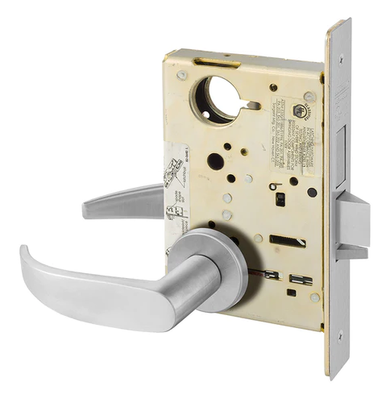 Sargent LC-8241 LNP Classroom Security Intruder Deadbolt Mortise Lock, Conventional Less Cylinder