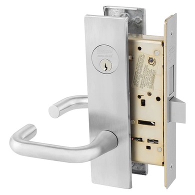 Sargent 8227 LW1J 26D Closet or Storeroom Mortise Lock, Satin Chrome Finish