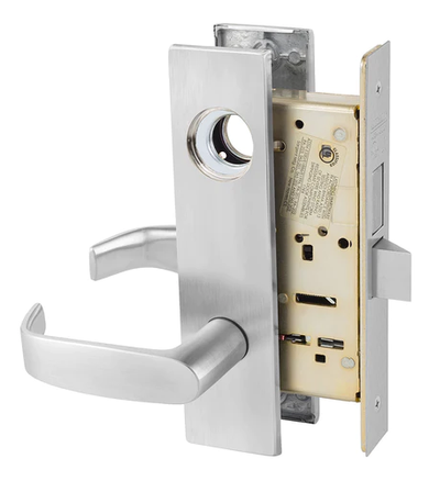 Sargent LC-8224 LW1L Room Door Mortise Lock, Conventional Less Cylinder