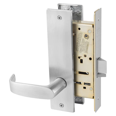 Sargent 8213 LW1L 26D Exit Latch Mortise Lock, Satin Chrome Finish