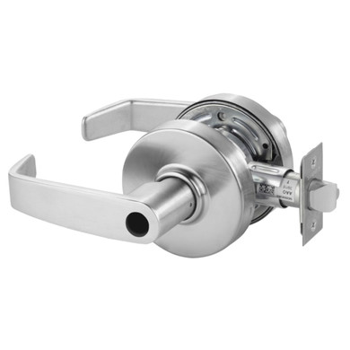 Sargent 28LC-7G04 LL Storeroom or Closet Cylindrical Lever Lock, Conventional Less Cylinder