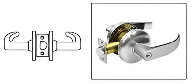 Sargent 28-65U15 KP Passage Cylindrical Lever Lock