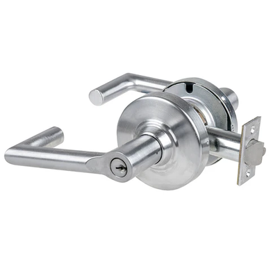 Schlage ALX70P BRK Grade 2 Classroom Lever Lock, 6-Pin Conventional C Keyway (Keyed 5)