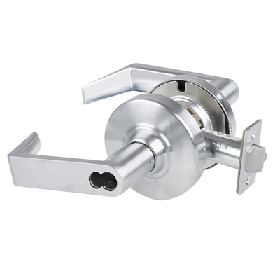 Schlage ALX53J RHO Grade 2 Entrance Lever Lock, Accepts FSIC Full Size Interchangeable Core