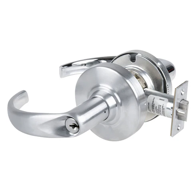 Schlage ALX80P SPA Grade 2 Storeroom Lever Lock, 6-Pin Conventional C Keyway (Keyed 5)