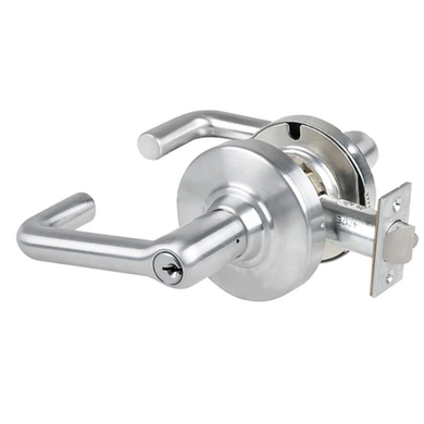 Schlage ALX70P TLR Grade 2 Classroom Lever Lock, 6-Pin Conventional C Keyway (Keyed 5)