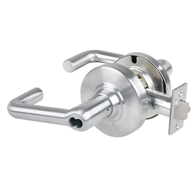 Schlage ALX53B TLR 626 Grade 2 Entrance Lever Lock, Accepts Small Format IC Core (SFIC), Satin Chrome Finish
