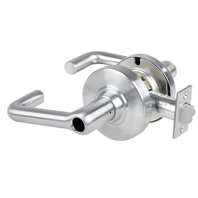 Schlage ALX80L TLR 626 Grade 2 Storeroom Lever Lock, Less Conventional Cylinder, Satin Chrome Finish