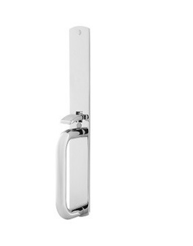 Von Duprin 697TP-BE-M 26D Thumbpiece Blank E scutcheon Trim, For 98/99 Series Exit Device, Satin Chrome Finish