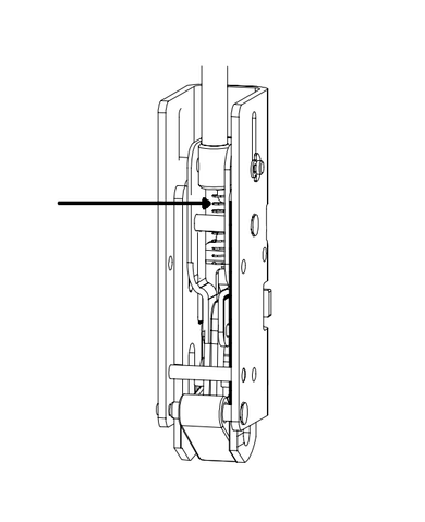 Von Duprin 090065 33/3547A Bolt Return Spring, Package of 10