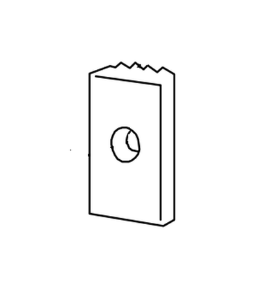 Von Duprin 970323 Strike Plate, 299 Strike