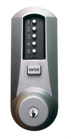 Kaba Simplex 5041XSWK Pushbutton Knob Lock, Schlage “C” Keyway