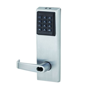 Best 9KZ37DV15KPS3626 keypad EZ Cylindrical Lock, Satin Chrome