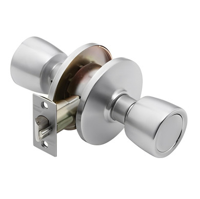 BEST 6K30N6DS3626 Passage Cylindrical Knob Lock, Satin Chrome