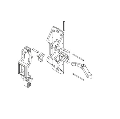 Sargent 68-2164 8710 Chassis Assembly Less Cover RHRB