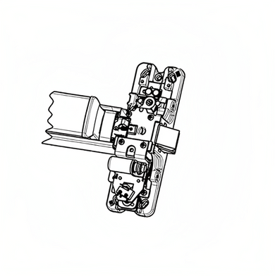 Sargent 68-2204 8762/8763 Chassis Assembly Less Cover LHRB