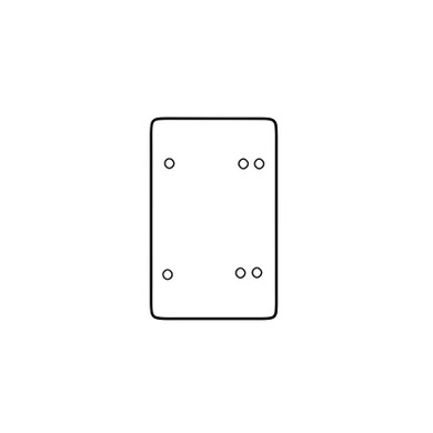 Detex ECL-475K Glass Door Kit, for ECL-230D Series