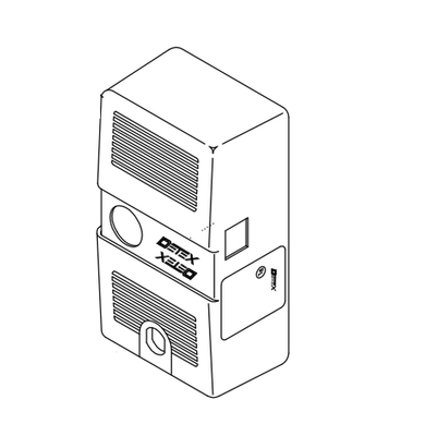 Detex ECL-355 Cover, for ECL-230D Series