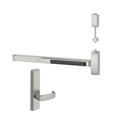 Sargent 16-NB8715J ETL 42" Cylinder Dogging Top Latch Surface Vertical Rod Exit Device w/ 715 ETL Passage Lever Trim