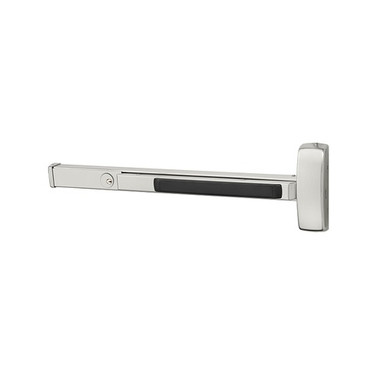 Sargent 16-AD8610 Cylinder Dogging Concealed Vertical Rod Exit Device for Aluminum Doors, Exit Only