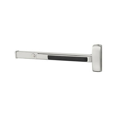 Sargent 16-AD8610E 32" Cylinder Dogging Concealed Vertical Rod Exit Device for Aluminum Doors, Exit Only