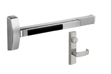 Sargent 12-WD8613 ETL Fire Rated Concealed Vertical Rod Exit Device for Wood Doors w/ 713-4 ETL Classroom Lever Trim