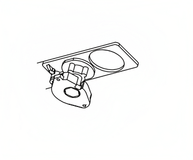 Adams Rite 31-0265-01-IP Cylinder Dogging Assembly