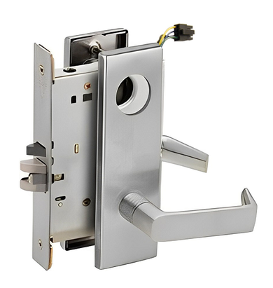 Schlage L9090EU 06N Electrified Mortise Lock, Fail Secure, No Cylinder Override