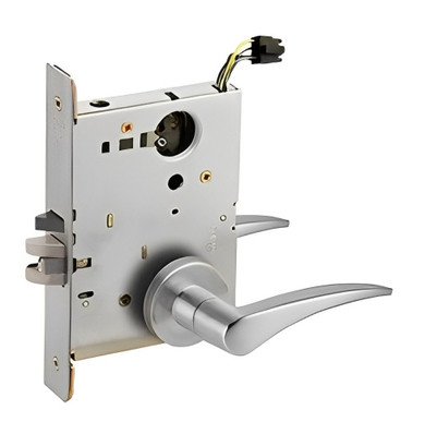 Schlage L9091EU 12A Electrified Mortise Lock, Fail Secure, No Cylinder Override