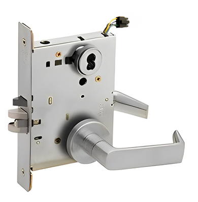 Schlage L9092EUJ 06A Electrified Mortise Lock, Fail Secure, w/ Cylinder Outside