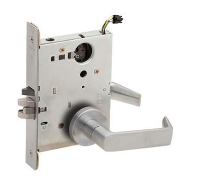 Schlage L9092ELL 06A Electrified Mortise Lock, Fail Safe, w/ Cylinder Outside