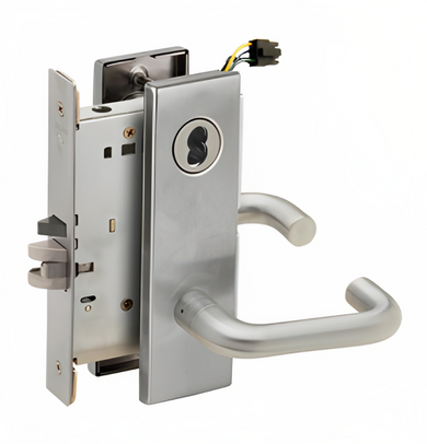 Schlage L9092EUJ 03N Electrified Mortise Lock, Fail Secure, w/ Cylinder Outside