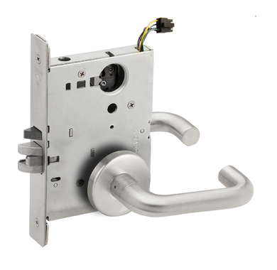 Schlage L9092ELL 03B Electrified Mortise Lock, Fail Safe, w/ Cylinder Outside