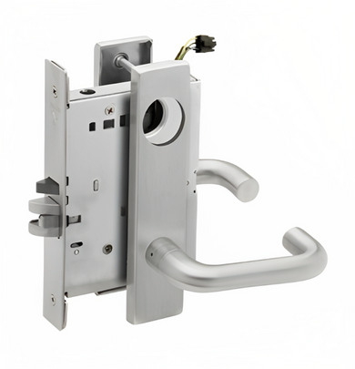 Schlage L9092ELL 03L Electrified Mortise Lock, Fail Safe, w/ Cylinder Outside