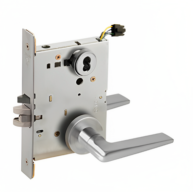 Schlage L9092ELJ 05A Electrified Mortise Lock, Fail Safe, w/ Cylinder Outside
