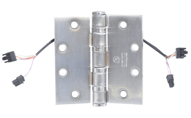 Mckinney T4A3386 4-1/2X4-1/2 QC12 5 Knuckle Heavy Weight Full Mortise Hinge, 4-1/2" by 4-1/2", 12-Wire