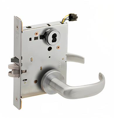 Schlage L9092EUB 17A Electrified Mortise Lock, Fail Secure, w/ Cylinder Outside