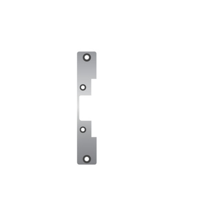 Hes 503 Faceplate Only, 5000/5200 Series, 6-7/8" x 1-1/4", Flat with Radius Corners
