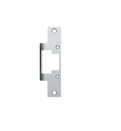 Hes 803 Faceplate Only, 8000/8300 Series, 6-7/8" x 1-1/4", Flat with Radius Corners