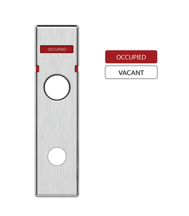 Schlage 47860496 Cylinder Indicator w/ N Escutcheon, Interior, OCCUPIED/VACANT