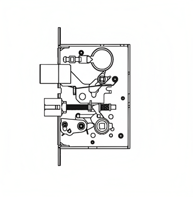 Schlage L283-141 Mortise Lock Case, L9480, L9485, L9486