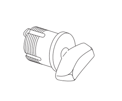Schlage 09-905 NH Classroom Thumbturn Cylinder For L Series, 1-1/8"